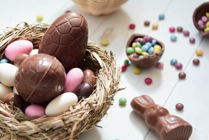 Easter chocolates